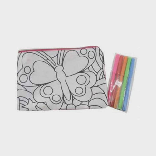 Creative Color Your Own Pencil Case - Unique Craft Project for Kids